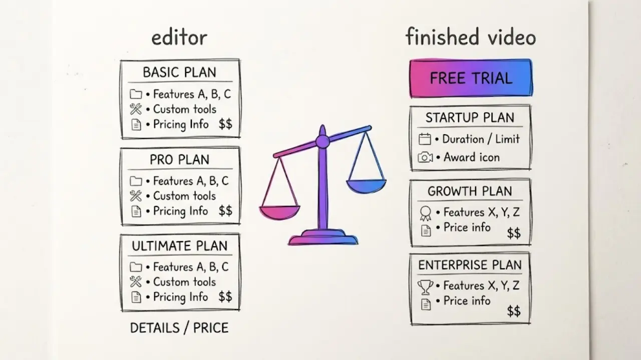 faceless-lab-vs-capcut-pricing-sketch