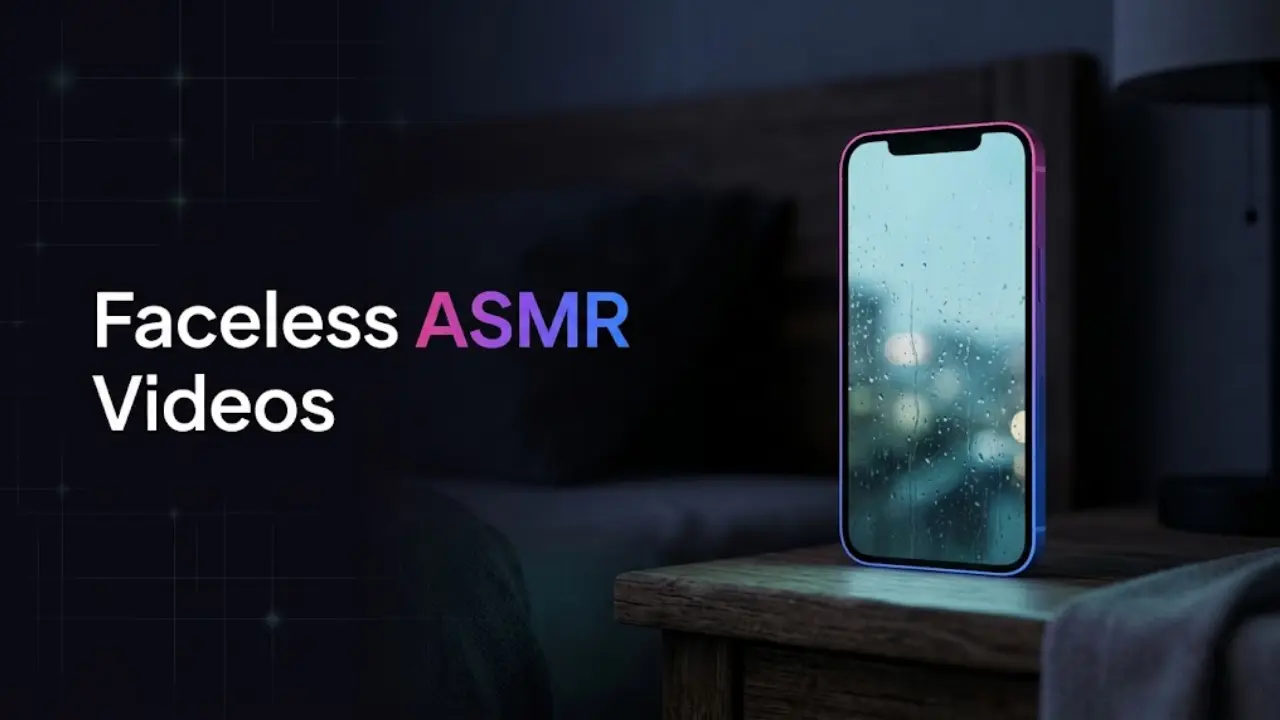Make Faceless ASMR Videos Without Recording a Single Sound