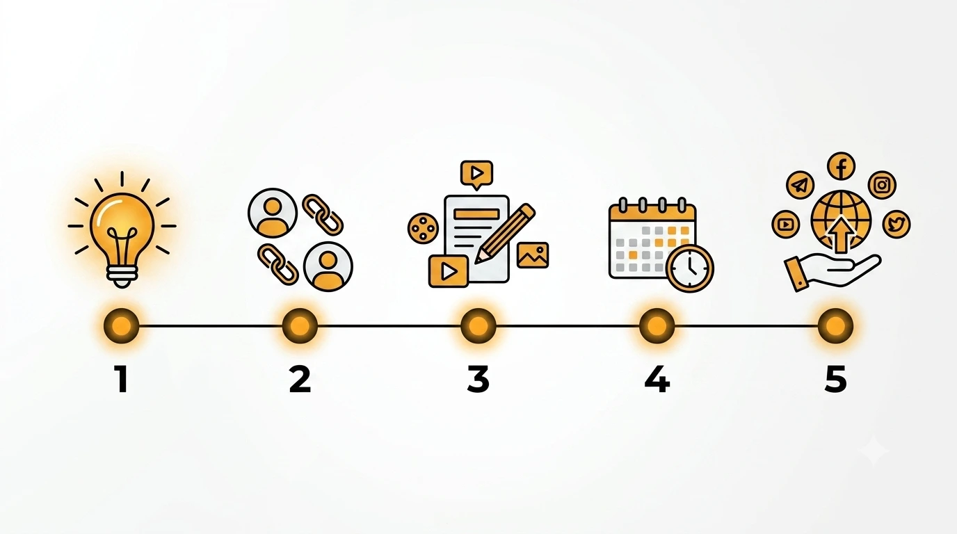 idea-to-post-faceless-video-automation-workflow