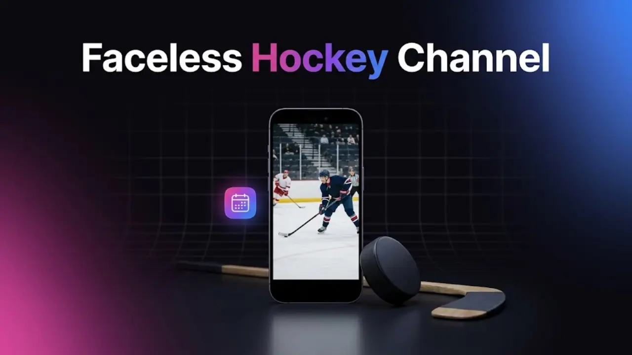 Start a Faceless Hockey Channel While the NHL Season Is Still Fresh