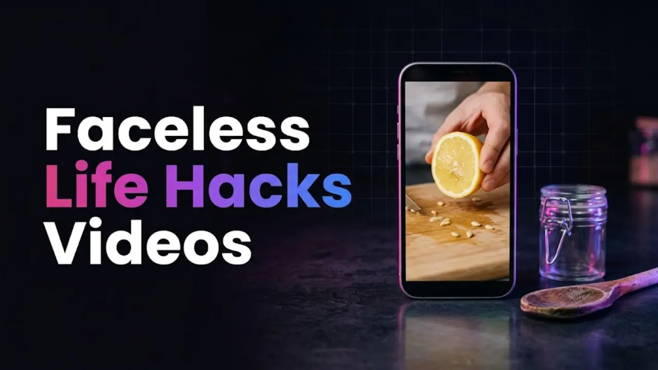 Turn Everyday Life Hacks Into Faceless Videos People Save and Share