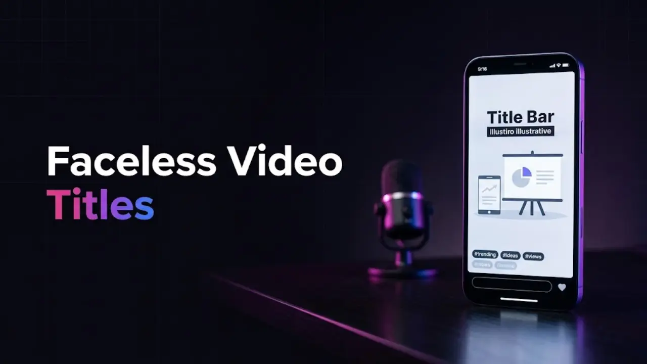 Write Faceless Video Titles, Captions and Hashtags That Get Found